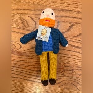 Vincent Van Gogh crochet doll 8inches